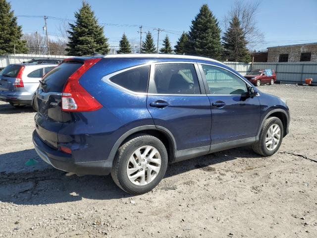 2HKRM4H78FH610602 - 2015 HONDA CR-V EXL BLUE photo 3