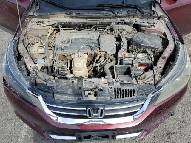 1HGCR2F52FA152898 - 2015 HONDA ACCORD SPORT BURGUNDY photo 11