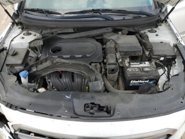 5NPE24AF9HH491998 - 2017 HYUNDAI SONATA SE WHITE photo 11