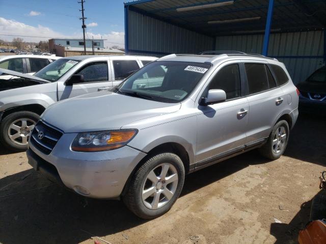 5NMSH73E39H317933 - 2009 HYUNDAI SANTA FE SE SILVER photo 1