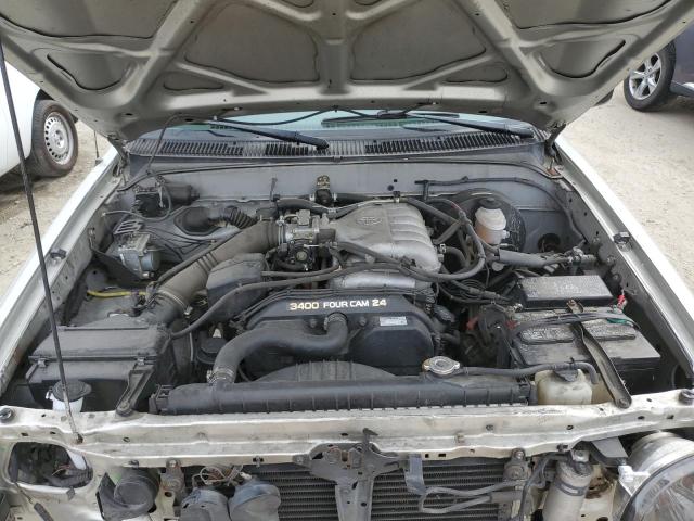 5TESN92N34Z417013 - 2004 TOYOTA TACOMA XTRACAB PRERUNNER ვერცხლისფერი ფოტო 11