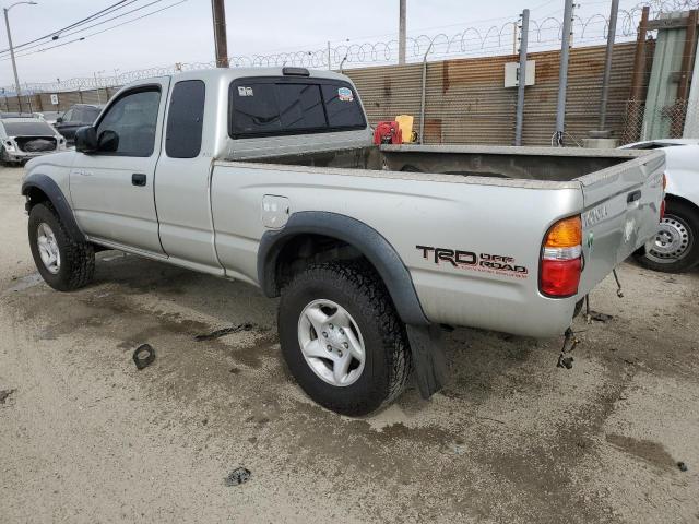 5TESN92N34Z417013 - 2004 TOYOTA TACOMA XTRACAB PRERUNNER ვერცხლისფერი ფოტო 2