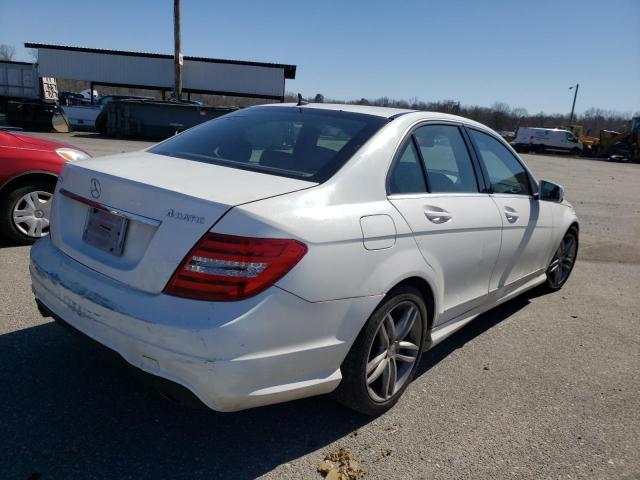 WDDGF8AB3DR268222 - 2013 MERCEDES-BENZ C 300 4MATIC WHITE photo 3