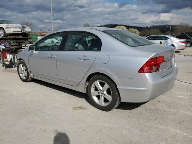 1HGFA16876L009846 - 2006 HONDA CIVIC EX SILVER photo 2