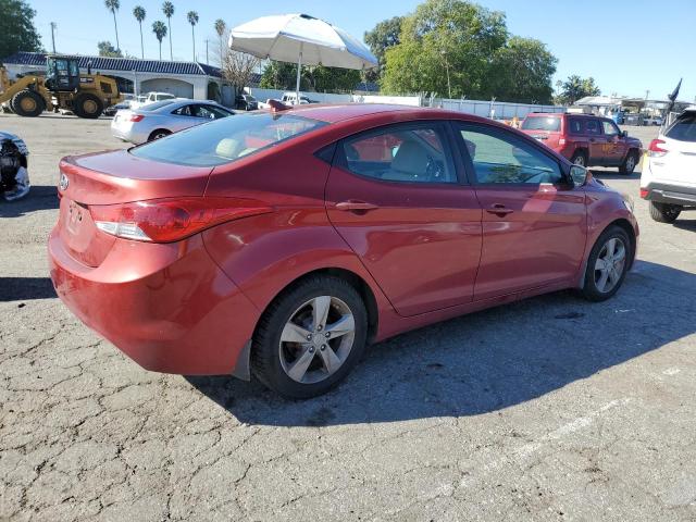 KMHDH4AE2DU583144 - 2013 HYUNDAI ELANTRA GLS RED photo 3