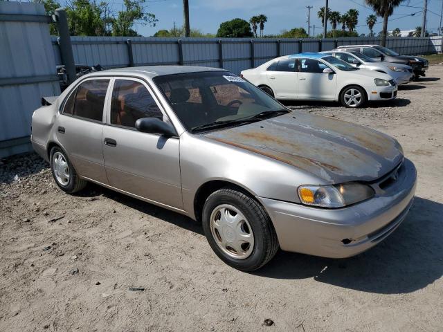 1NXBR12E9YZ323735 - 2000 TOYOTA COROLLA VE SILVER photo 4