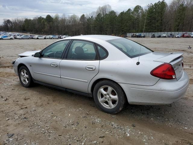 1FAFP55S42A270252 - 2002 FORD TAURUS SES SILVER photo 2