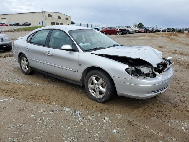 1FAFP55S42A270252 - 2002 FORD TAURUS SES SILVER photo 4