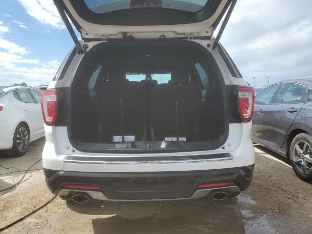 1FM5K8D82JGB29022 - 2018 FORD EXPLORER XLT WHITE photo 6