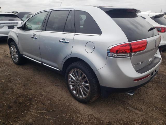 2LMDJ8JK6BBJ16298 - 2011 LINCOLN MKX SILVER photo 2