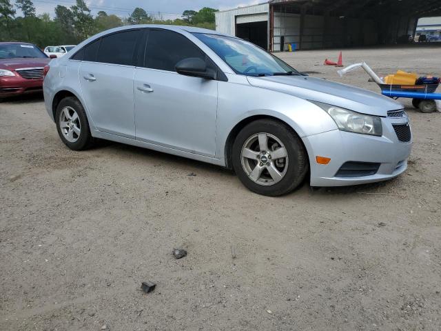 1G1PC5SB8D7205329 - 2013 CHEVROLET CRUZE LT SILVER photo 4