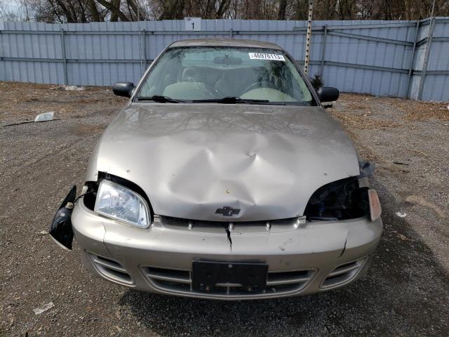 3G1JC52462S212415 - 2002 CHEVROLET CAVALIER BASE GOLD photo 5