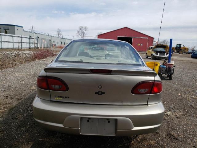 3G1JC52462S212415 - 2002 CHEVROLET CAVALIER BASE GOLD photo 6