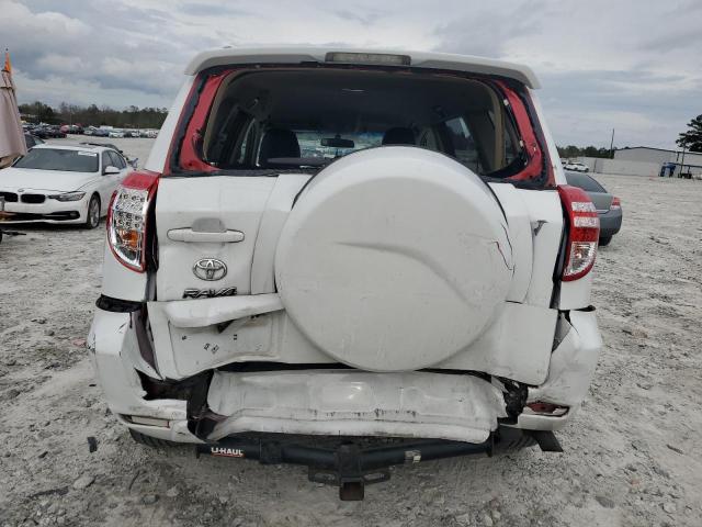 2T3ZF4DV6CW118041 - 2012 TOYOTA RAV4 WHITE photo 6