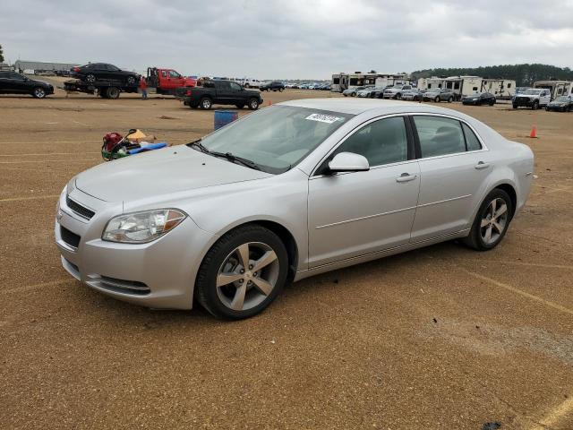 1G1ZC5EU8BF171174 - 2011 CHEVROLET MALIBU 1LT SILVER photo 1