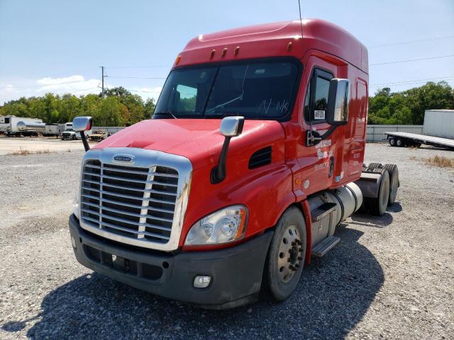 3AKJGHDV2ESFN7437 - 2014 FREIGHTLINER CASCADIA 1 RED photo 2