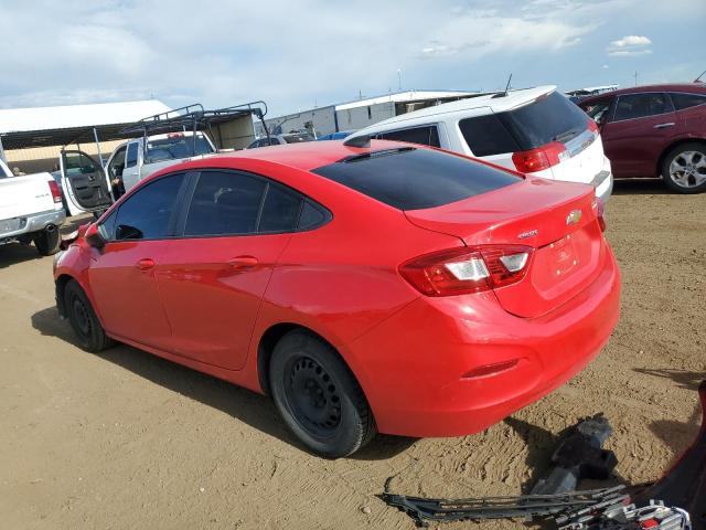 1G1BC5SM0H7126903 - 2017 CHEVROLET CRUZE LS RED photo 2