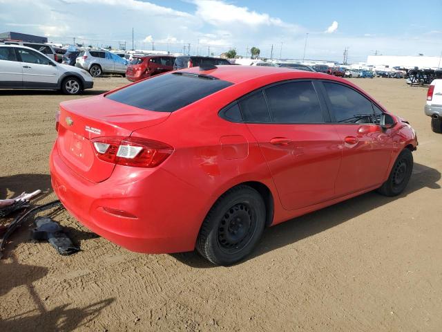 1G1BC5SM0H7126903 - 2017 CHEVROLET CRUZE LS RED photo 3