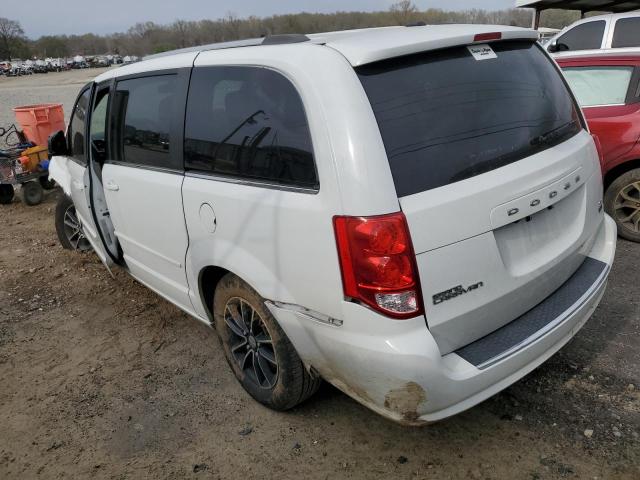 2C4RDGCG1HR790987 - 2017 DODGE GRAND CARA SXT WHITE photo 2