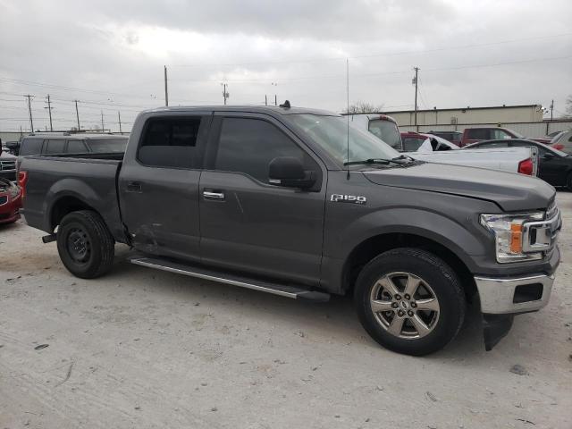 1FTEW1CP5KKD88286 - 2019 FORD F150 SUPERCREW GRAY photo 4