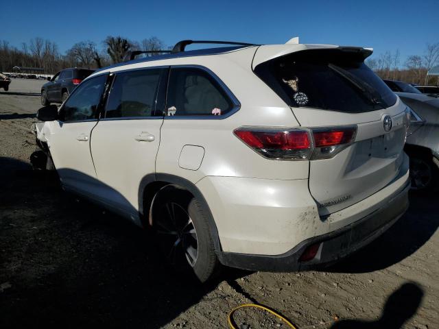 5TDJKRFH5GS292218 - 2016 TOYOTA HIGHLANDER XLE 白色 照片 2