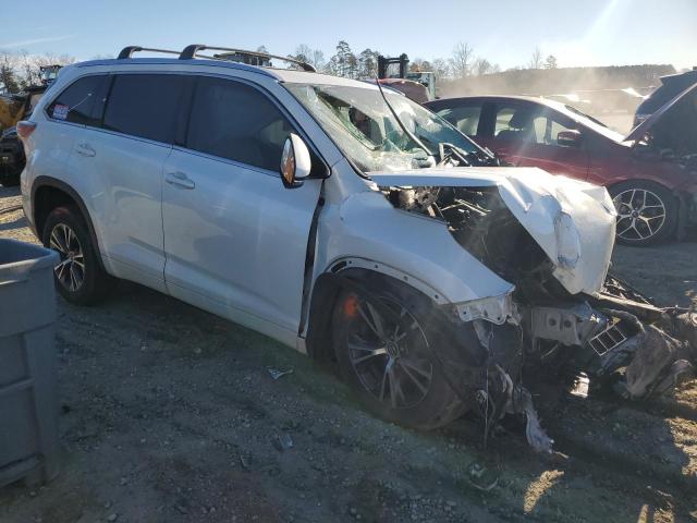 5TDJKRFH5GS292218 - 2016 TOYOTA HIGHLANDER XLE 白色 照片 4
