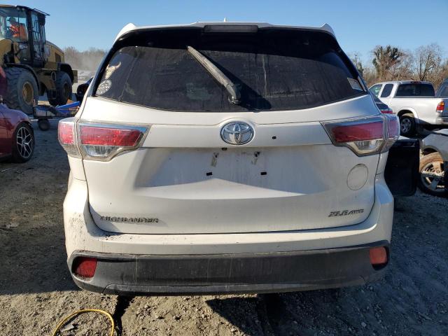 5TDJKRFH5GS292218 - 2016 TOYOTA HIGHLANDER XLE 白色 照片 6