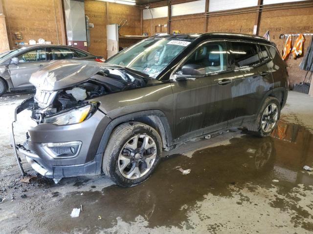 3C4NJDCB8JT354201 - 2018 JEEP COMPASS LIMITED GRAY photo 1