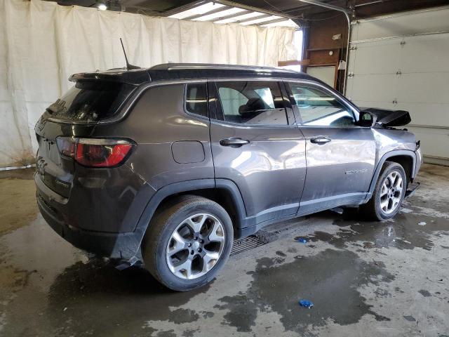 3C4NJDCB8JT354201 - 2018 JEEP COMPASS LIMITED GRAY photo 3