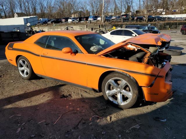 2C3CDYAG8CH141480 - 2012 DODGE CHALLENGER SXT ORANGE photo 4