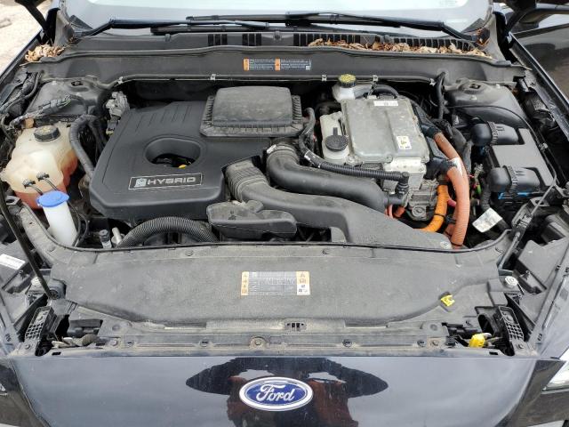 3FA6P0RU1KR104906 - 2019 FORD FUSION TITANIUM BLACK photo 11