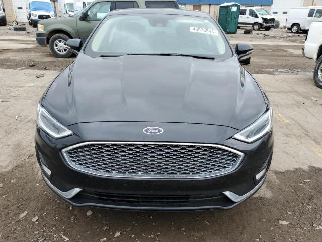 3FA6P0RU1KR104906 - 2019 FORD FUSION TITANIUM BLACK photo 5