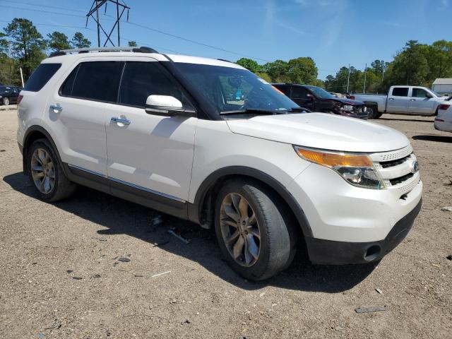 1FM5K7F80EGA07790 - 2014 FORD EXPLORER LIMITED WHITE photo 4