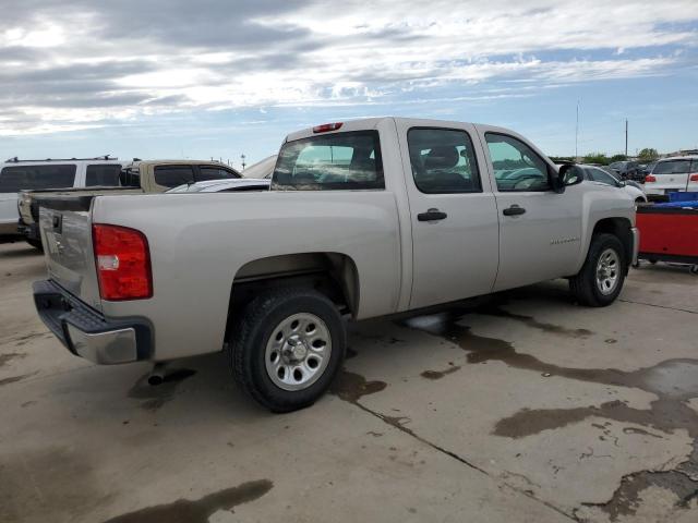 2GCEC13CX71523937 - 2007 CHEVROLET SILVERADO C1500 CREW CAB SILVER photo 3