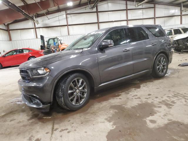 1C4SDJCT3EC435190 - 2014 DODGE DURANGO R/T CHARCOAL photo 1