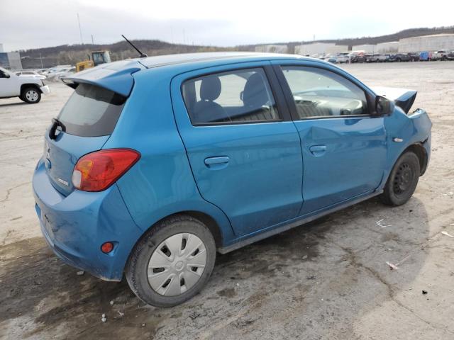 ML32A3HJ1FH041822 - 2015 MITSUBISHI MIRAGE DE BLUE photo 3