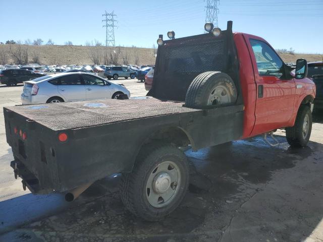 1FDSF31516EC46131 - 2006 FORD F350 SRW SUPER DUTY RED photo 3