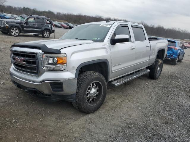 3GTU2UEC6FG467515 - 2015 GMC SIERRA K1500 SLE SILVER photo 1