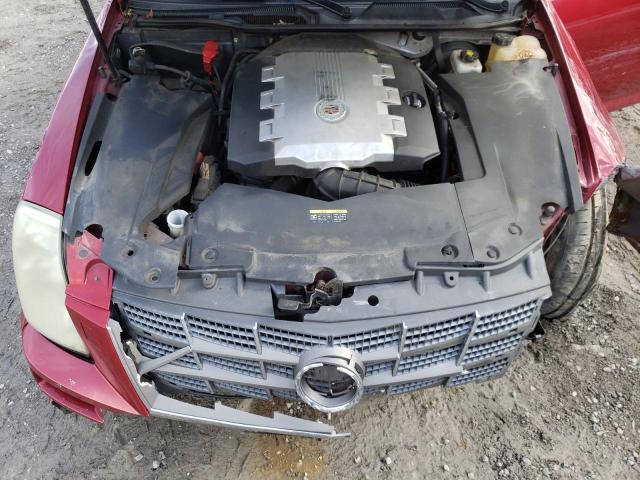 1G6DW67V080106807 - 2008 CADILLAC STS RED photo 11