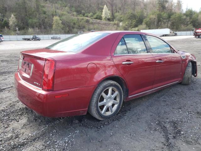 1G6DW67V080106807 - 2008 CADILLAC STS RED photo 3