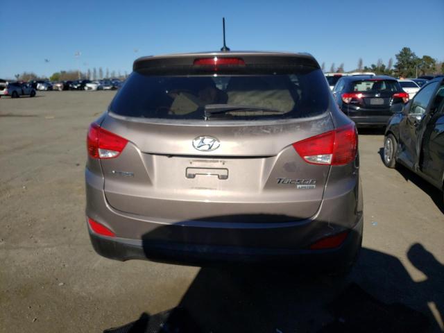 KM8JU3AC8CU324938 - 2012 HYUNDAI TUCSON GLS BROWN photo 6