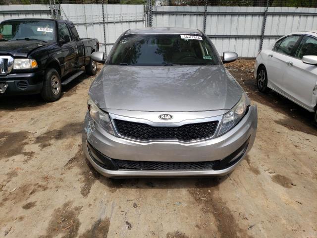 5XXGN4A77DG229248 - 2013 KIA OPTIMA EX GRAY photo 5