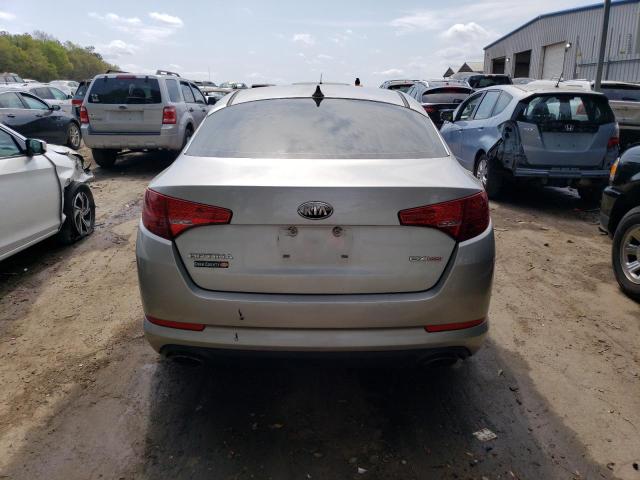 5XXGN4A77DG229248 - 2013 KIA OPTIMA EX GRAY photo 6