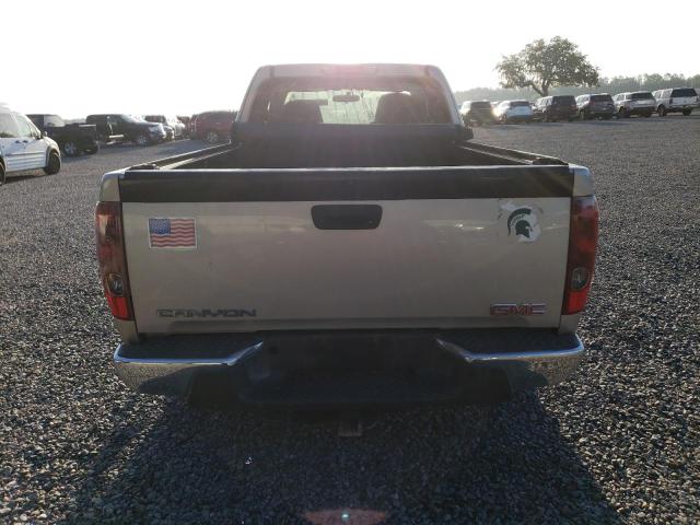 1GTCS196168300628 - 2006 GMC CANYON BEIGE photo 6