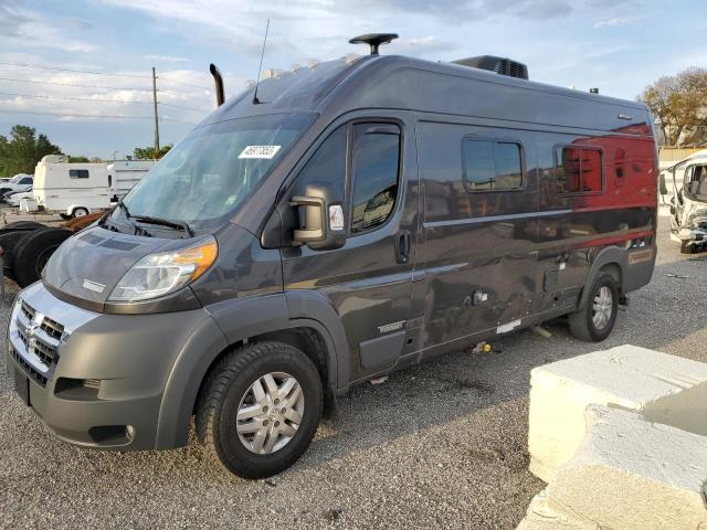 3C6URVJG6JE119106 - 2019 RAM PROMASTER 3500 HIGH გრაფიტი ფოტო 1