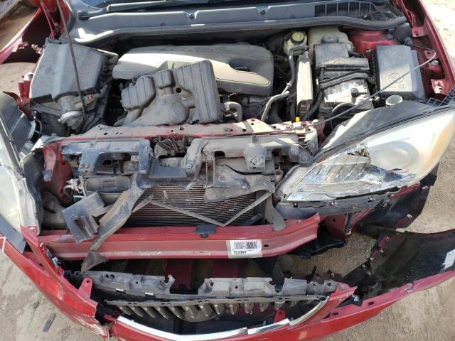 1G4PP5SK2D4118762 - 2013 BUICK VERANO RED photo 11