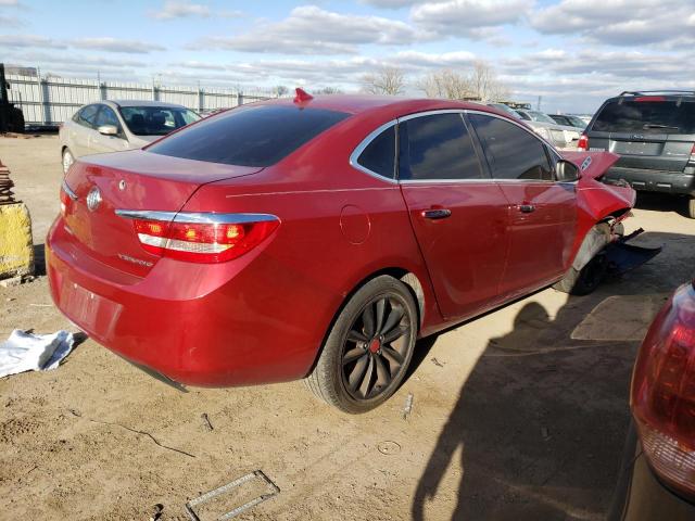 1G4PP5SK2D4118762 - 2013 BUICK VERANO RED photo 3