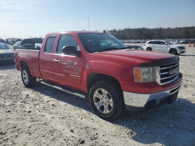 1GTR2VE78DZ292969 - 2013 GMC SIERRA K1500 SLE RED photo 4