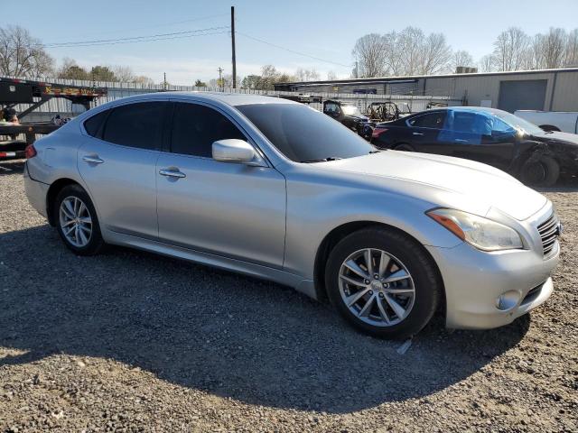 JN1BY1AP7DM510799 - 2013 INFINITI M37 SILVER photo 4