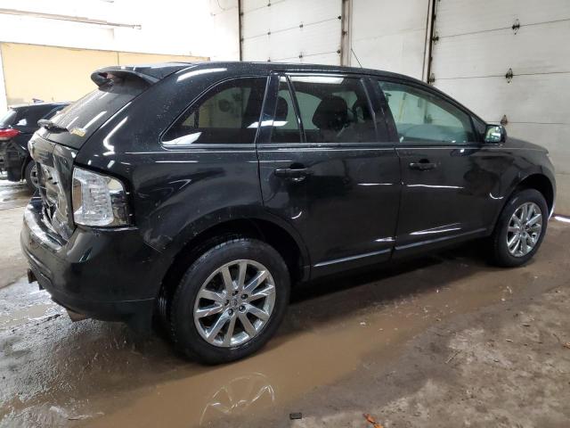 2FMDK4JC6EBB37439 - 2014 FORD EDGE SEL BLACK photo 3